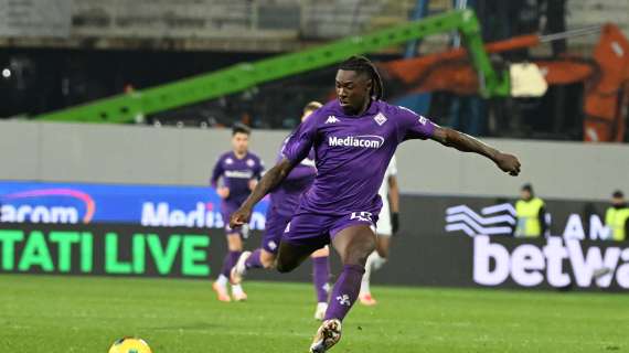 Fiorentina, Kean può riprendere a giocare dopo la botta alla testa di Verona