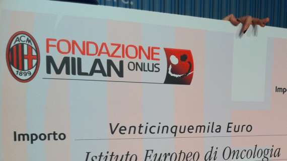 Fondazione Milan: all'asta le maglie Are you In? con gli autografi dei campioni
