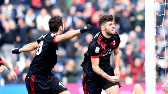 Milan, l'Europa League celebra Cutrone dopo la SPAL