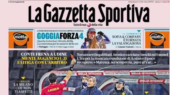 Milan, La Gazzetta dello Sport: "Metà scudetto, ma che crollo"
