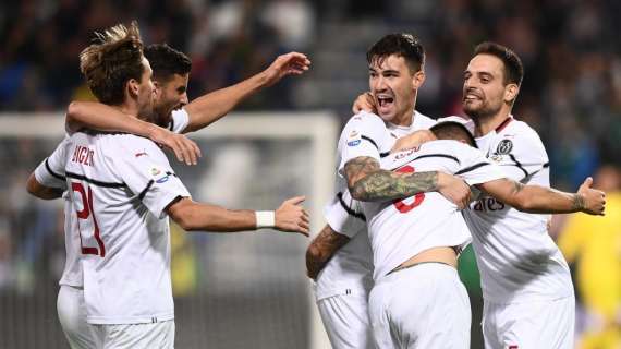 Sassuolo-Milan 1-4, il tabellino della partita