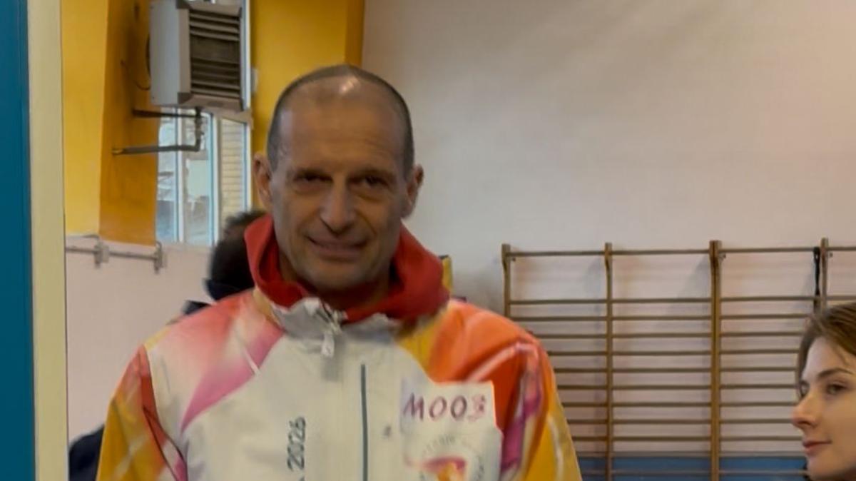 VIDEO MN - Olimpiadi Milano-Cortina: Max Allegri è pronto per portare la Fiamma Olimpica
