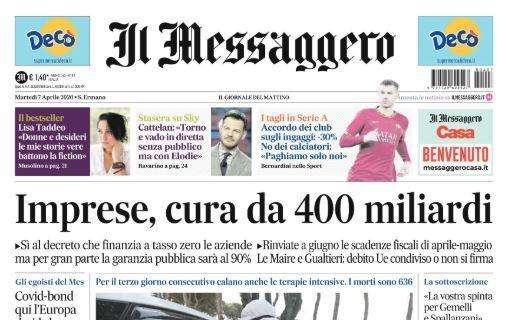 Serie A, Il Messaggero: "Accordo dei club sugli ingaggi: -30%. No dei calciatori"