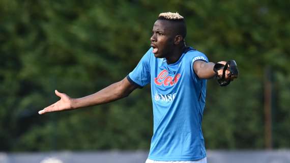 Napoli, Osimhen: "Il Napoli è forte. Faremo meglio della passata stagione"