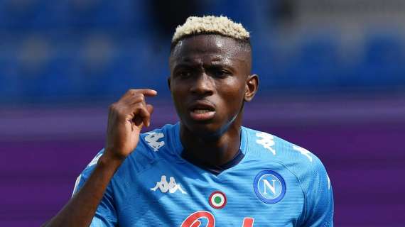 Sky - Osimhen lascia il ritiro della Nigeria e torna a Napoli: escluse lesioni, ma è in dubbio per il Milan