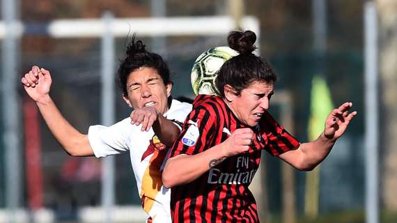 Milan Femminile, questo il calendario delle rossonere 