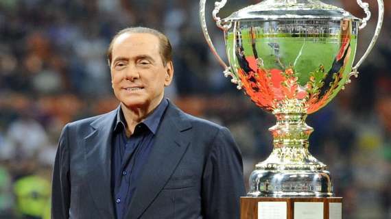 Berlusconi a Milanello