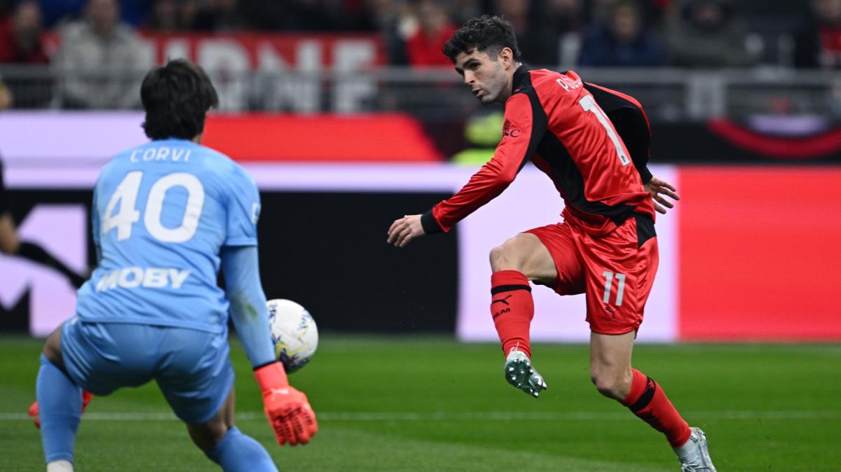 Milan-Parma 0-0 a fine primo tempo. Loftus-Cheek in ospedale dopo un duro scontro di gioco con Corvi