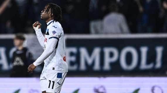 L'Atalanta asfalta l'Empoli al Castellani: 5-0, doppietta di Lookman