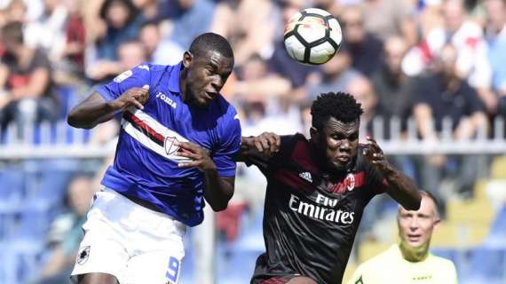 LIVE MN - Sampdoria-Milan (2-0): Zapata-Alvarez, Diavolo affondato al Marassi 