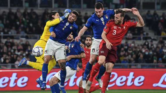 Italia-Svizzera, tutto ciò che c'è da sapere in caso di arrivo a pari punti
