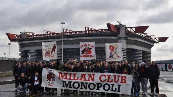 Viaggio nei Milan Club - Fermata Monopoli (foto)