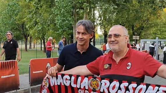 VIDEO MN - L'arrivo di Inzaghi al Vismara per il 9° Memorial Claudio Lippi