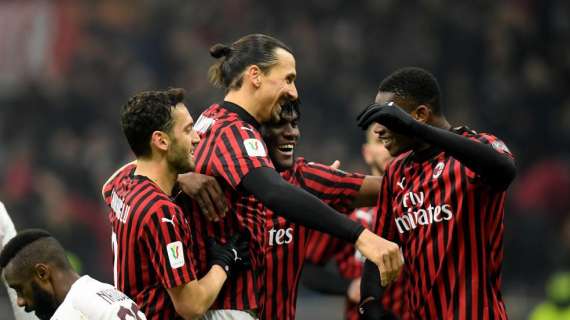 Gazzetta - Milan, Ibrahimovic scalda i motori: oggi torna ad allenarsi in gruppo, Zlatan corre verso il derby