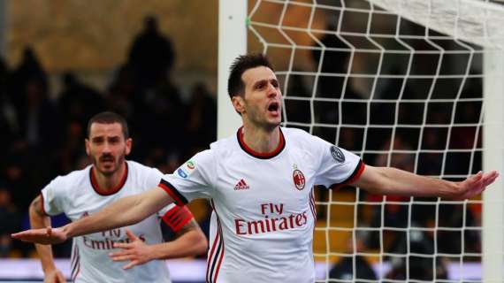 Milan, Kalinic mette fine a un digiuno realizzativo che durava da 421 minuti in campionato