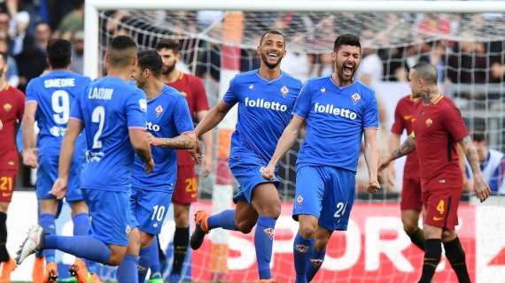 La Fiorentina vince a Roma e si porta a -1 dal Milan