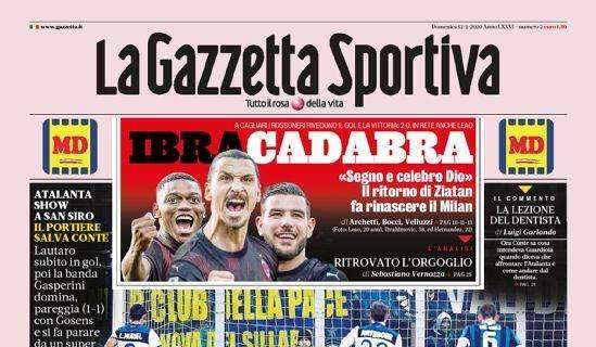 Milan, La Gazzetta dello Sport: "Ibracadabra"