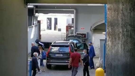 VIDEO MN - L'arrivo di Maignan alla clinica La Madonnina per le visite mediche