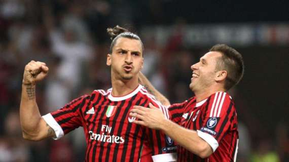 Cassano su Ibra: "Impazziva a giocare con me, è il terzo centravanti più grande della storia"