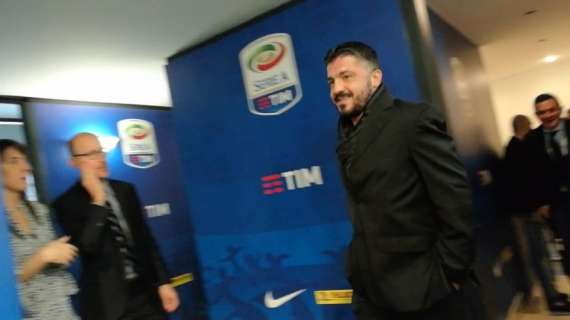 VIDEO MN - L'arrivo di Gattuso in Lega per l'incontro con i vertici arbitrali