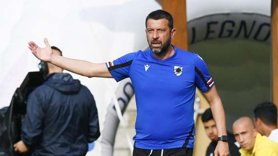 Sampdoria, D'Aversa: "Milan squadra molto forte, non dovremo fare errori"