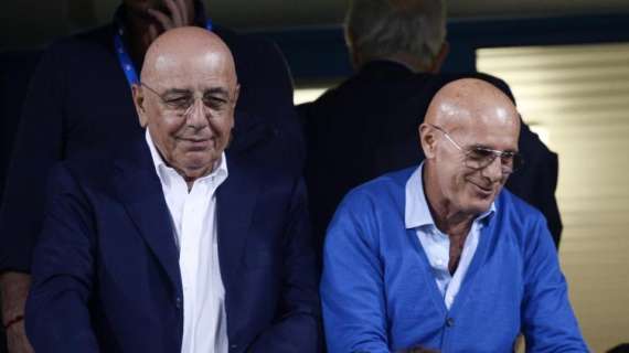 Centro Sportivo Vismara, in corso la visita di Adriano Galliani