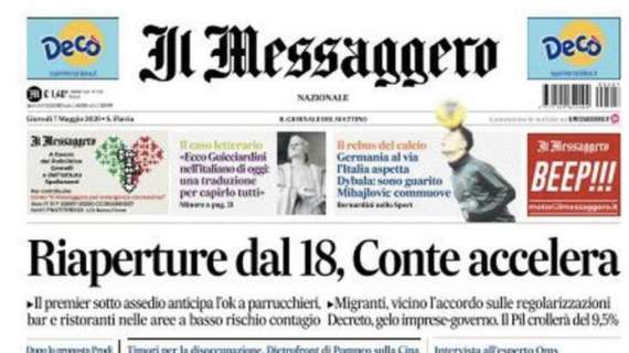 Il Messaggero: "Rebus calcio: Germania al via, l’Italia aspetta"