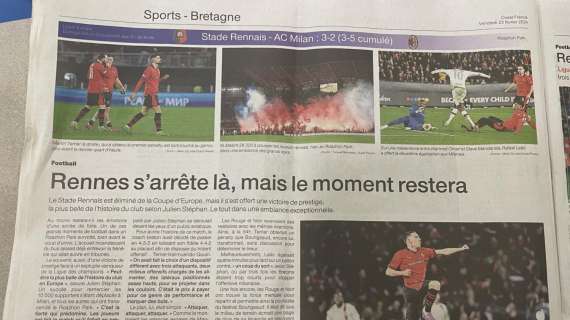 L’OuestFrance: “Il Rennes si arrende, ma il momento resterà. Ibrahimovic aveva avvisato”