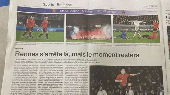 L'OuestFrance: “Il Rennes si arrende, ma il momento resterà. Ibrahimovic aveva avvisato"