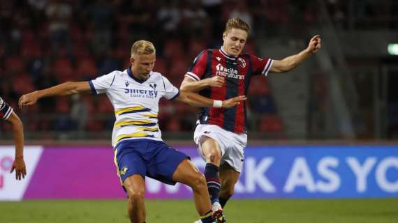 Serie A, Bologna-Hellas Verona 1-0: decide Svanberg