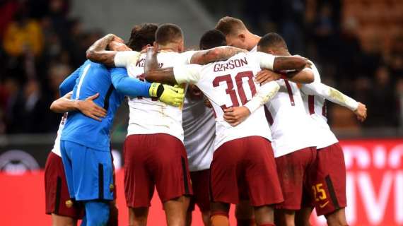 Roma indenne dall'effetto San Siro: imbattuta in 7 delle ultime 8 partite a Milano