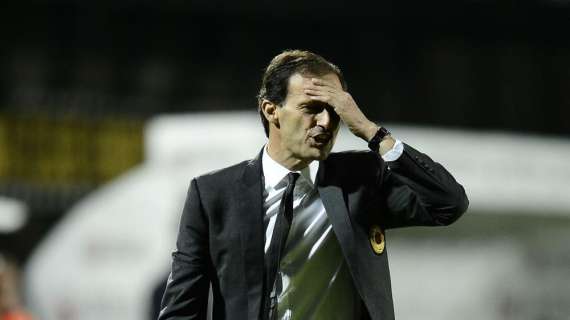 50° anniversario di Wembley 1963, anche Allegri tra gli ospiti: al suo arrivo il tecnico "dribbla" i giornalisti