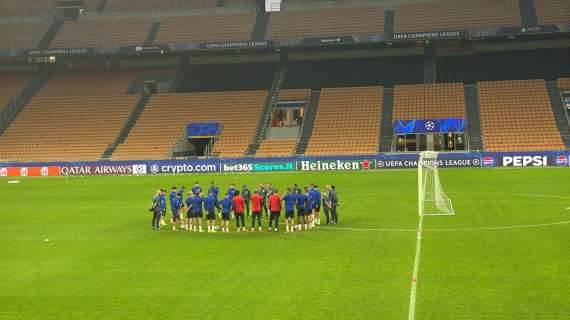 MN - Club Brugge a San Siro, è il momento del walkaround 