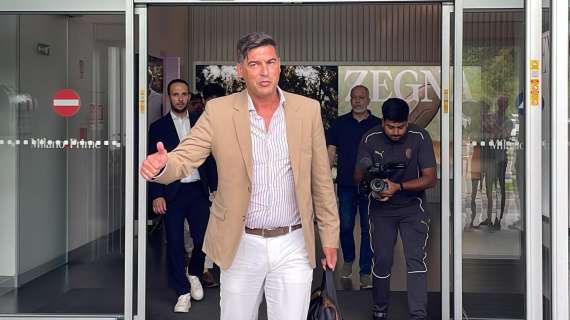 MN – Ecco Fonseca! Il nuovo allenatore del Milan è sbarcato a Milano col suo staff