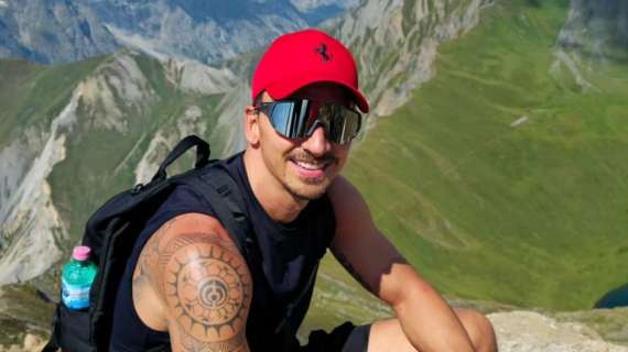 "Ambrosini mi ha portato in montagna per concentrarmi". Ibra scherza sui social