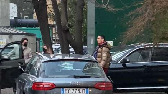 MN - Lazetic arrivato a Casa Milan per la firma sul contratto
