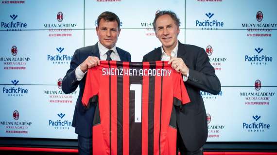 Il Milan rafforza la sua presenza in Cina con l'apertura di un nuovo ufficio e il lancio di "AC Milan Academy"