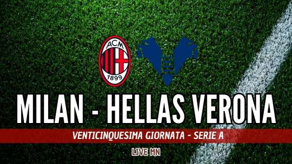 LIVE MN - Milan-Hellas Verona (1-0): si soffre ma si vince. La decide il Bebote