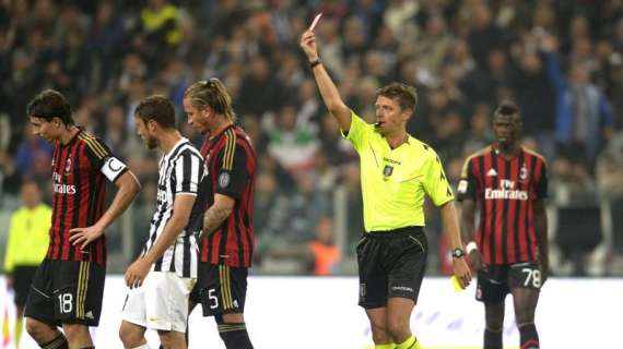 Gianluca Rocchi, statistiche e precedenti con il Milan