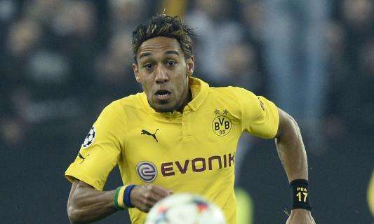 Aubameyang in Svizzera col Borussia Dortmund: possibile incontro con il Milan