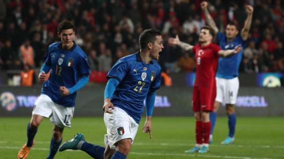 Turchia-Italia 2-3: assist per Tonali