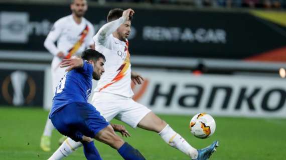 Europa League: 1-1 con il Gent, Roma agli ottavi