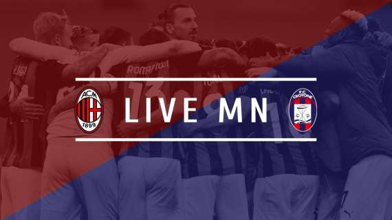 LIVE MN - Milan-Crotone (4-0): vittoria convincente e primato riconquistato