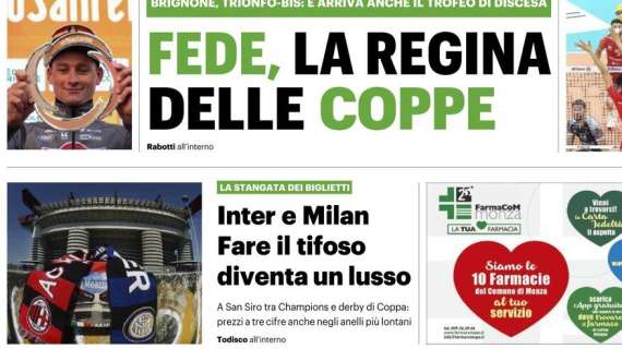 QS: "Inter e Milan, fare il tifoso diventa un lusso"