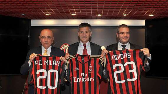 LIVE MN - Nuovo accordo Milan-adidas, Galliani: "A gennaio faremo degli innesti. Il Presidente lo sento spesso. Nulla è compromesso in questa stagione"