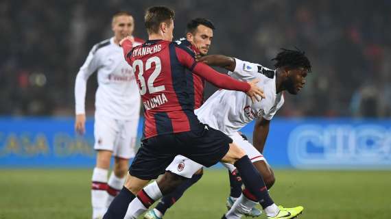 Verso Bologna-Milan: rossoneri imbattuti in Serie A al Dall'Ara dal 2002