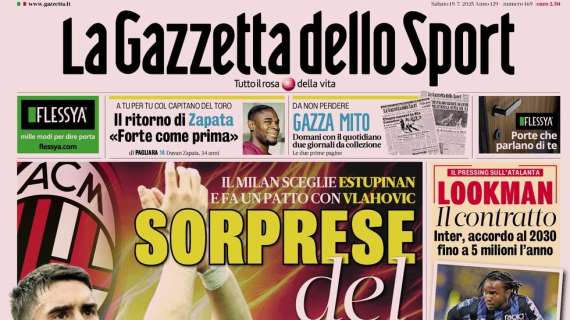 Dilemma Vlahovic, test per Pubill: le prime pagine dei principali quotidiani sportivi