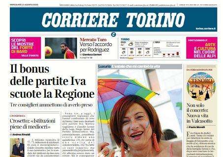 Corriere di Torino: "Toro, verso l'accordo per Rodriguez"