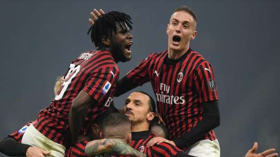 Milan, 21 punti in 11 partite nel 2020