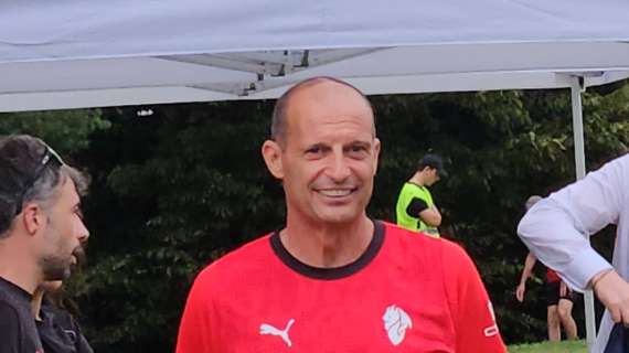 Allegri: "Come minimo l'obiettivo è quello di riportare il Milan nelle prime 4"